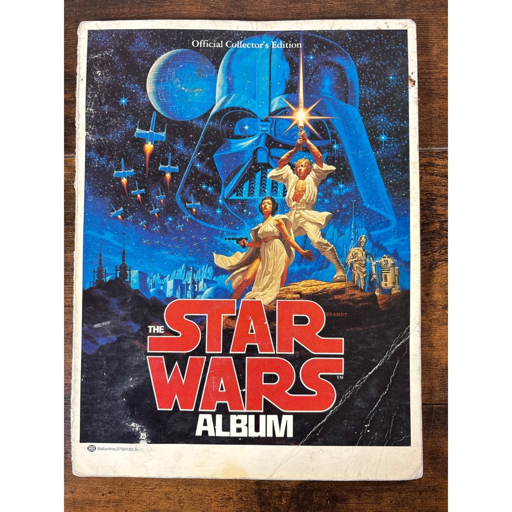 Vintage 1977 The Star Wars Album Ballantine Books Official Collectors Edition